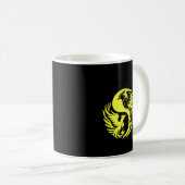 Mug Dual Phoenix Symbol • Spiritual Rebirth Identity (Devant droit)