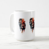 Mug Duality of the King Split Reign Crowned by Contras (Devant gauche)