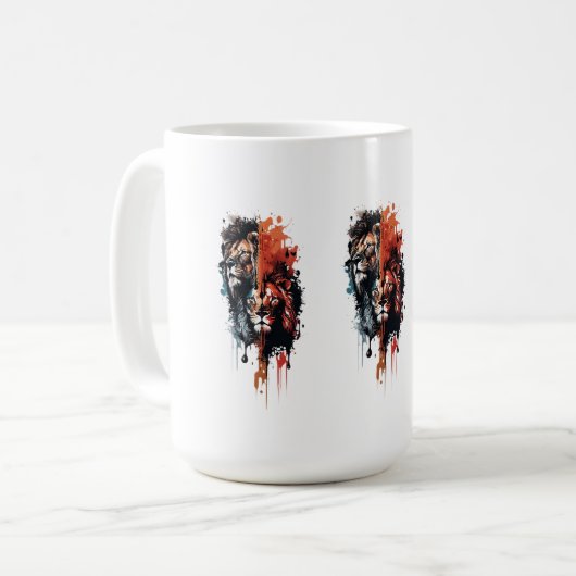 Mug Duality of the King Split Reign Crowned by Contras (Devant gauche)