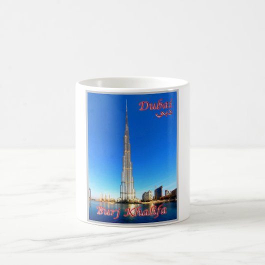 Mug Dubaï - Burj Khalifa - (Centre)