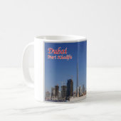 Mug Dubaï - Burj Khalifa - Le plus haut gratte-ciel - (Devant gauche)