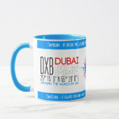 Mug Dubaï, Émirats arabes unis (Gauche)