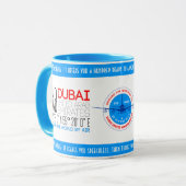 Mug Dubaï, Émirats arabes unis (Devant gauche)