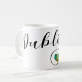 Mug Dublin Heart Mug, Irlande (Devant gauche)