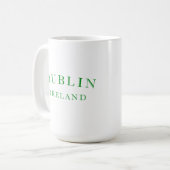 Mug Dublin Irlande (Devant gauche)
