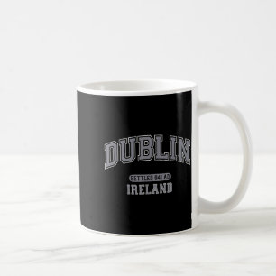 Mug Dublin Irlande colonisé 841 après JC vintage sport