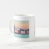 Mug Dublin Irlande Pastel Travel Design (Devant gauche)