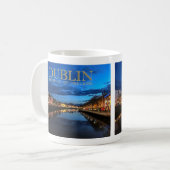 Mug Dublin Irlande Twilight (Devant gauche)