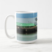 Mug Dubuque, Iowa Pusher Boat sur le Mississippi (Gauche)