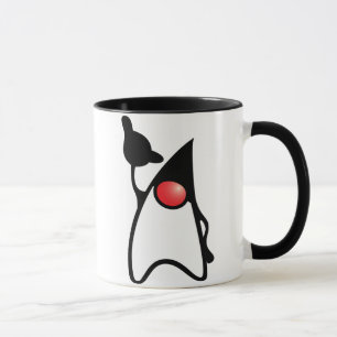 Mug Duc avec le signe de Shaka