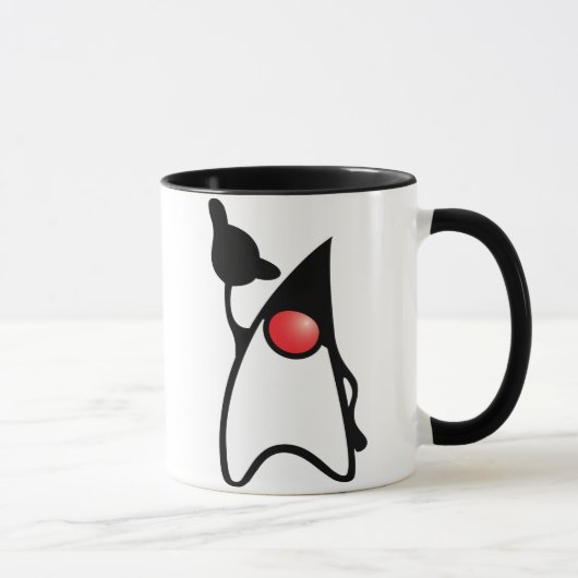 Mug Duc avec le signe de Shaka (Droite)