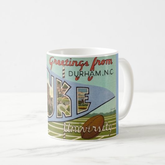 Mug Duc U vintage (Devant droit)