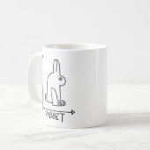 Mug duck and rabbit (Devant gauche)