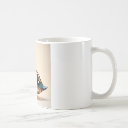 Mug Duck Bird Animal Wood Art Print  (Droite)