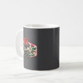 Mug Duck Hunting Black Lab Camo Valentine's Day Xoxo H (Devant gauche)