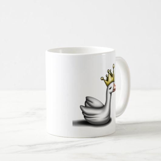 Mug Duck Queen (Devant droit)