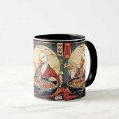 Mug Duck Ramen Lover Japanese Style for Japanophiles (Devant droit)