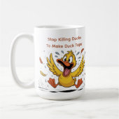 Mug duck tape sarcasm (Gauche)