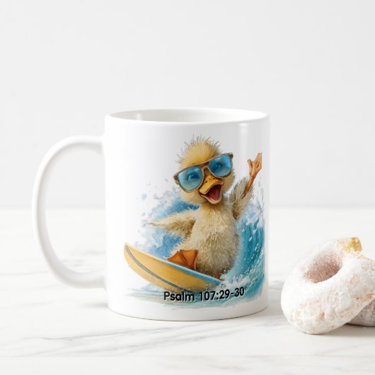 Mug Ducky Partageant la Parole ** (Avec donut)