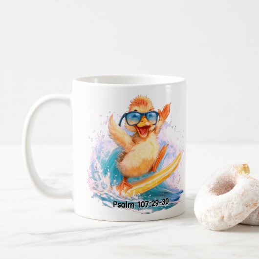 Mug Ducky partageant la Parole # (Avec donut)