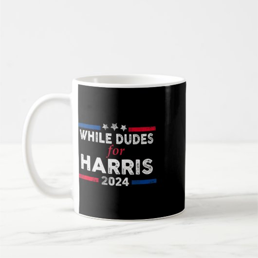 Mug Dudes pour Kamala Harris 4 (Gauche)