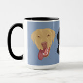 Mug Dudley Labrador Et Bernese Mountain Dog (Gauche)