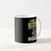 Mug Due to unfortunate Circumstances, I am awake coffe (Devant droit)