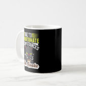 Mug Due to unfortunate Circumstances, I am awake coffe (Devant gauche)