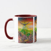 MUG DUEL MAGIQUE ENTRE BRADAMANT ET NEGROMANCER (Gauche)
