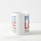 Mug Dulcimers d'amour de paix (Centre)