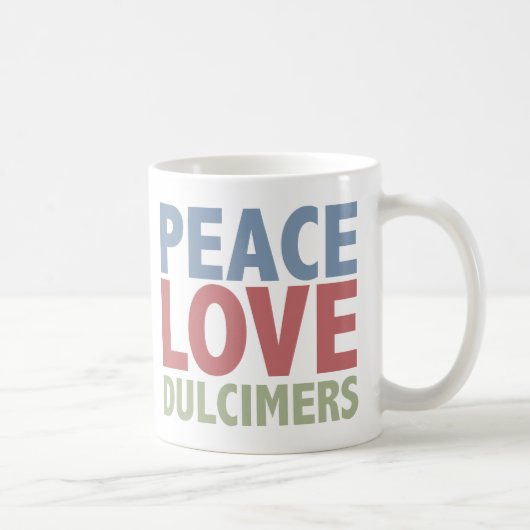 Mug Dulcimers d'amour de paix (Droite)