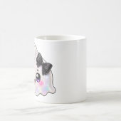 Mug Dumpling fantôme blanc Squishy Halloween noir (Centre)