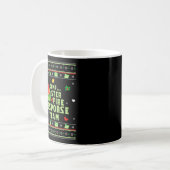 Mug Dumpster Fire Resnse Team Chaos Ugly Sweater Cute  (Devant gauche)