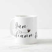 Mug Dùn Èideann Drapeau Coeur, Édimbourg (Devant gauche)