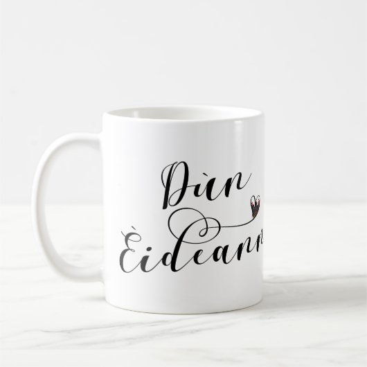 Mug Dùn Èideann Drapeau Coeur, Édimbourg (Gauche)