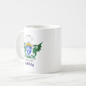 Mug Dundee - Écosse - Armoiries (Devant gauche)