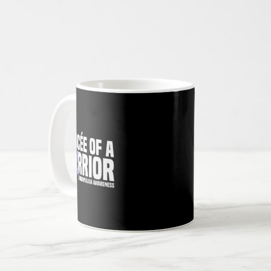 Mug D'Une Fibromyalgie Guerrière (Devant gauche)