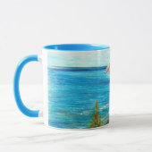 Mug Dunes de l'ours de sommeil Lakeshore Michigan Beac (Gauche)