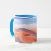 Mug Dunes de sable de Glamis au coucher du soleil (Devant gauche)