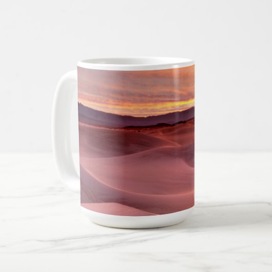 Mug Dunes de sable rose, Death Valley, CA (Devant gauche)