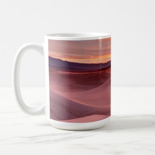 Mug Dunes de sable rose, Death Valley, CA (Gauche)