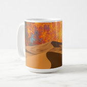 Mug Dunes du ciel rouille (Devant gauche)