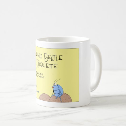 Mug Dung Beetle cherche un outil (Devant droit)