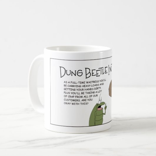 Mug Dung Beetle Interview (Devant gauche)