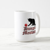 Mug Dungeon Meowster Funny RPG Cat with Dice (Devant droit)