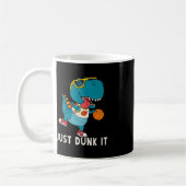 Mug Dunk It Fun Dinosaur Championnat D de basket-ball (Gauche)