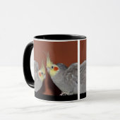 Mug Duo de Calopsittes (Devant gauche)