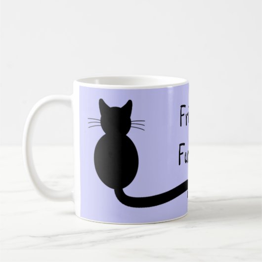 Mug Duo de chat noir - amis Furever (Gauche)