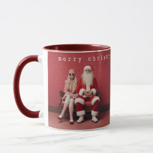Mug Duo de Noël fantasque : Père Noël et Mme Claus