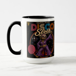 Mug Duo de paresseux disco